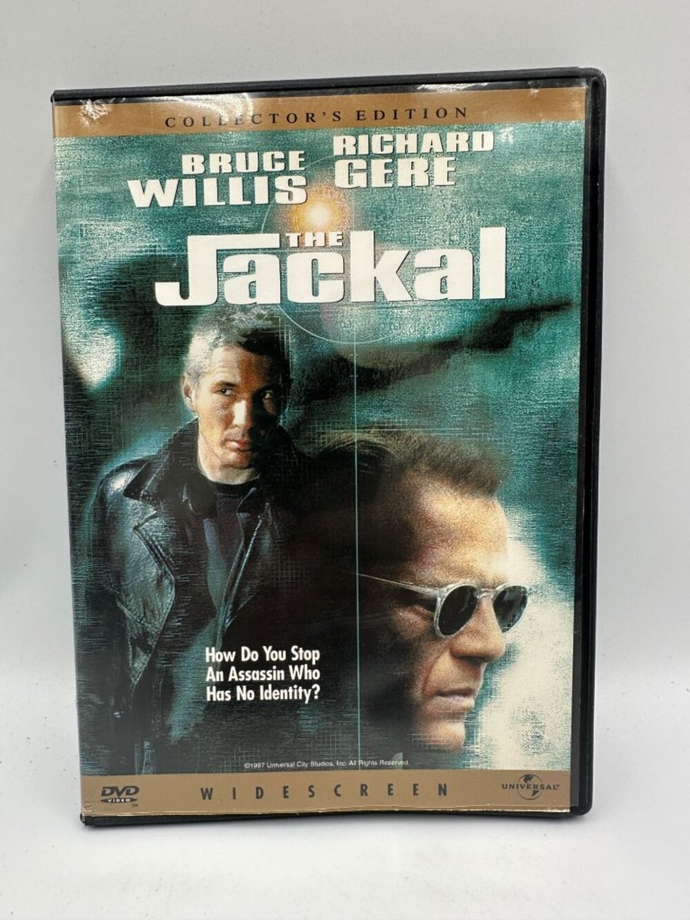 The Jackal Collectors Edition DVD 1997 Bruce Willis Richard Gere Universal R